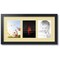 ArtToFrames Collage Photo Picture Frame with 3 - 6x8 inch Openings, Framed in Black with Over 62 Mat Color Options and Plexi Glass (CSM-3926-782)